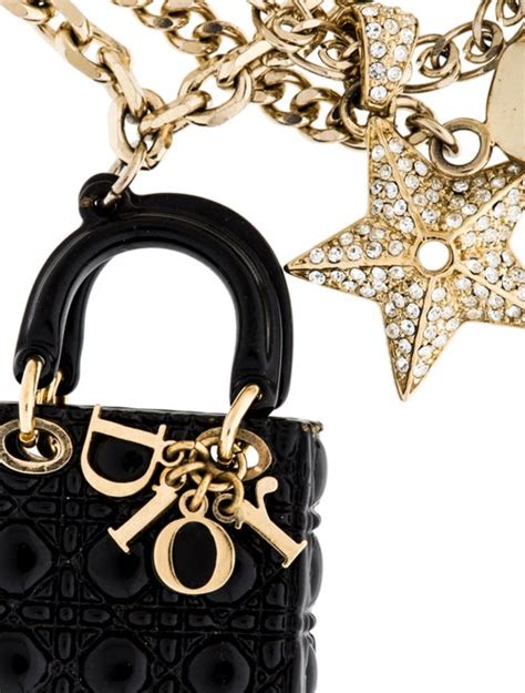 dior beauty charm|lady dior charms.